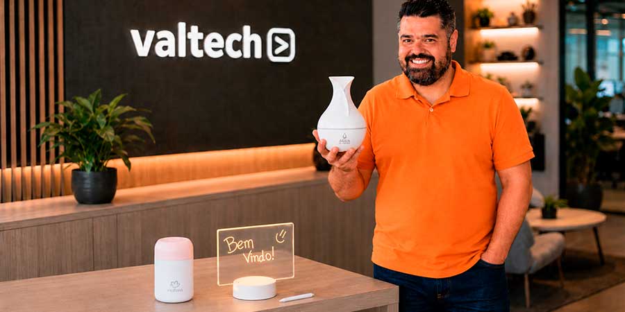 brindes para casa e lazer da Valtech