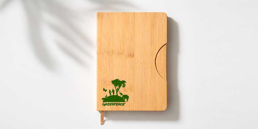 caderno ecologico personalizado