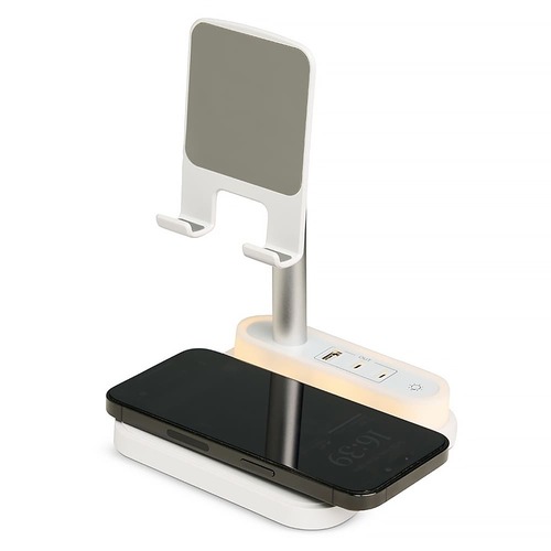Base de Carregamento de Celular com Luminária LumiOne