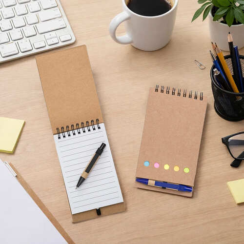 Bloco e Caneta EcoDu Wire-O