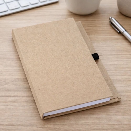 Bloco Kraft EcoRaiz e Porta Caneta Gift