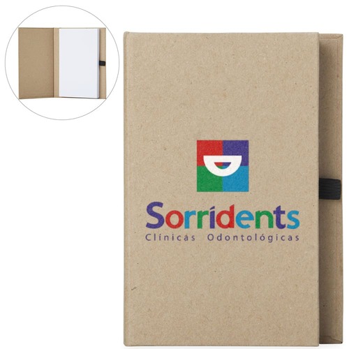 Bloco Kraft EcoRaiz e Porta Caneta Gift