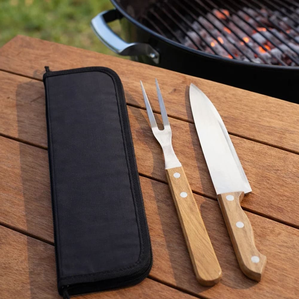 Box Churrasco Basic Grill com 2 Peças Compacto