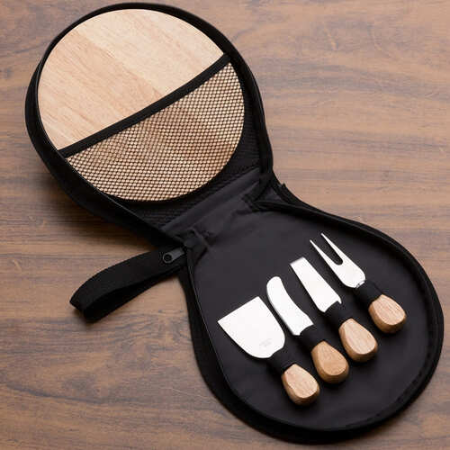 Box Queijo Lux Cheese de 5 Peças com Estojo