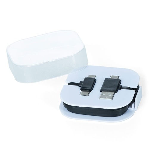 Cabo 4 em 1 Ponte com Case Suporte para Celular