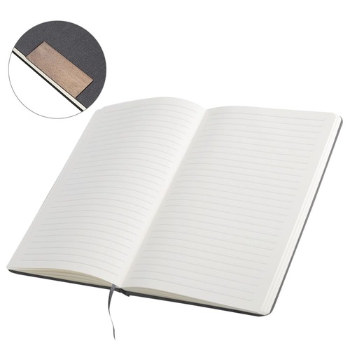 Caderno A5 Fólio com Capa Dura e Folhas de Guarda