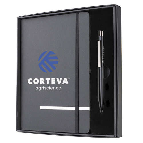 Caderno A5 Punho com Elástico e Marcador