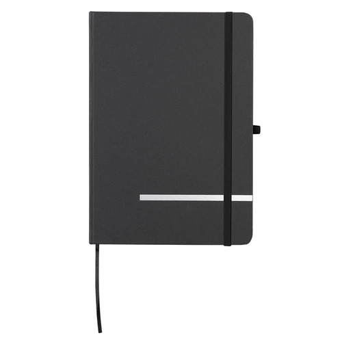 Caderno A5 Punho com Elástico e Marcador
