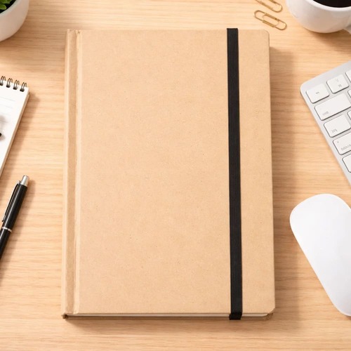 Caderno de Anotações Yellow Sim Kraft