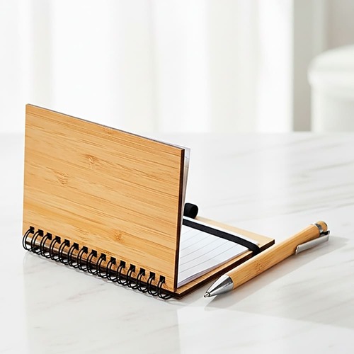 Caderno Texas e Caneta EcoClassic