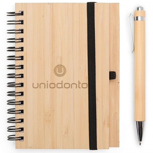 Caderno Texas e Caneta EcoClassic
