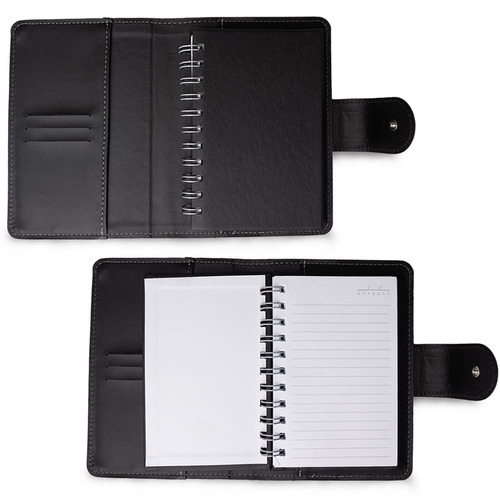 Caderno VaultLeather Couro Sintético