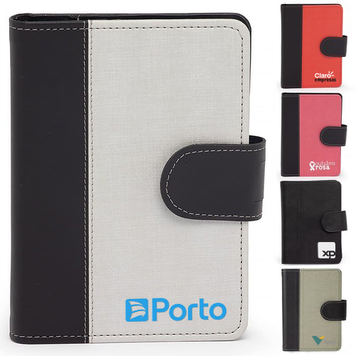 Caderno VaultLeather Couro Sintético
