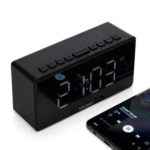 Caixa de Som Bluetooth Maestro Relógio