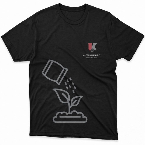 Camiseta Básica Vértice em Algodão