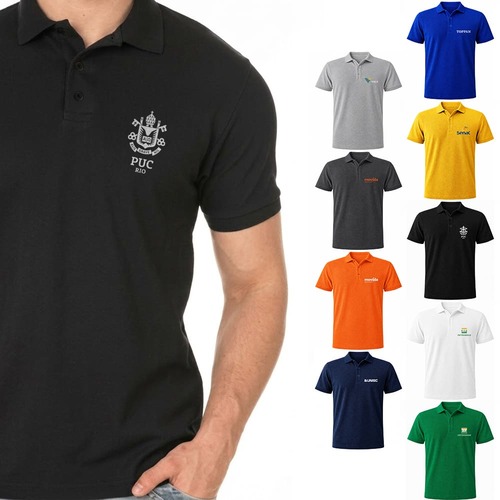 Camiseta Stylus Polo Clássica em Algodão
