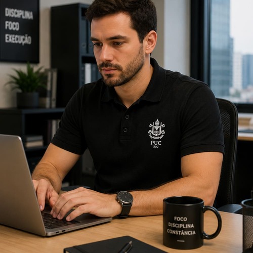 Camiseta Stylus Polo Clássica em Algodão