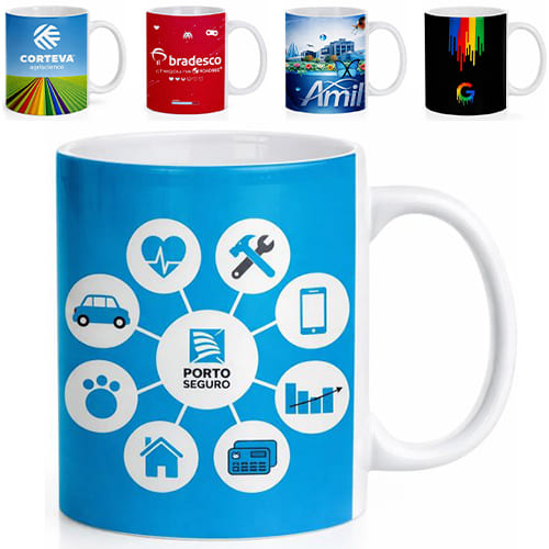 Caneca Creative Canvas de Cerâmica 330ml