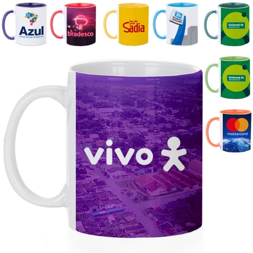 Caneca Creative Canvas de Cerâmica 330ml