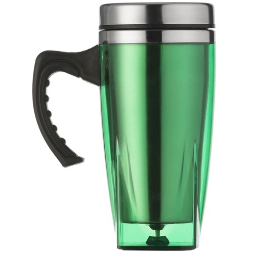 Caneca de Inox e Acrílico Quadra-Steel 450