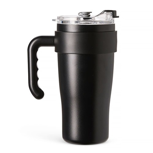 Caneca Térmica 800ml com Canudo Cold Inox
