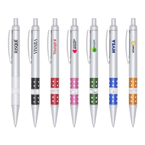 Caneta Bella Strass com Brilho no Apoio