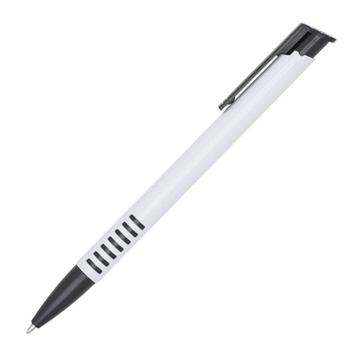 Caneta Clara Duo Bicolor com Base Vazada