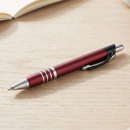 Caneta Corporativa Luna Click de Plástico