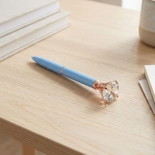 Caneta Crystal Crown Bronze