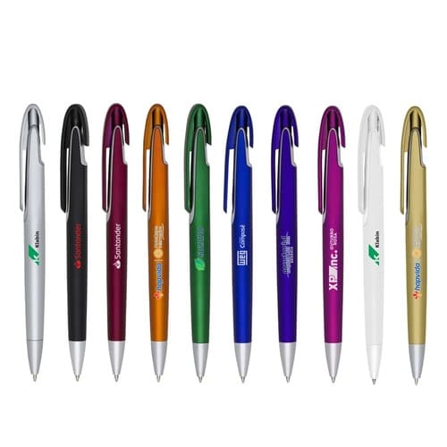 Caneta Helena Day Promocional Prata