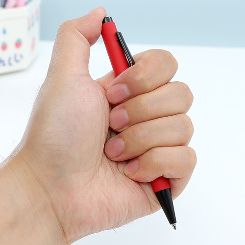 Caneta Rubber Grip Black