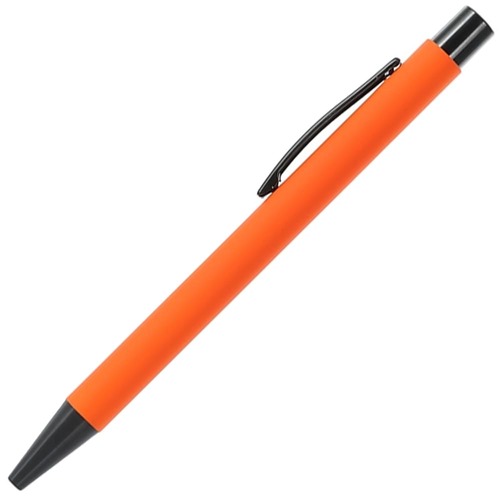 Caneta Rubber Grip Black