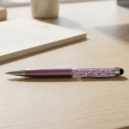 Caneta Shine Crystal com Glitter