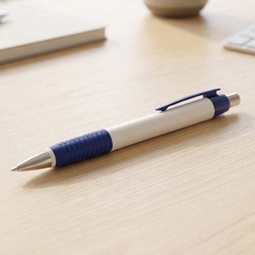 Caneta Theo Mix com Grip e Clip Colorido