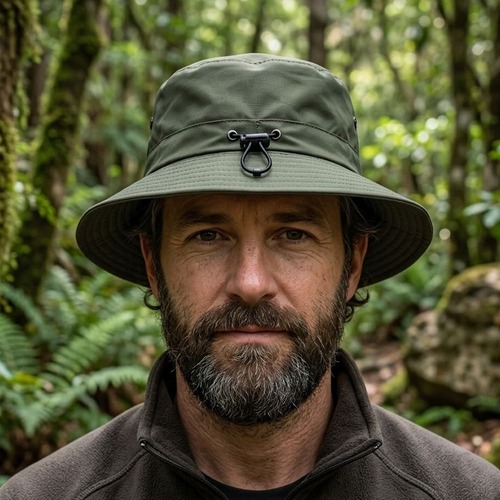 Chapéu Bucket Trekker Dobrável