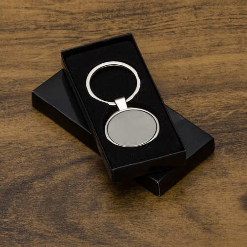 Chaveiro Circular Lunar Matte