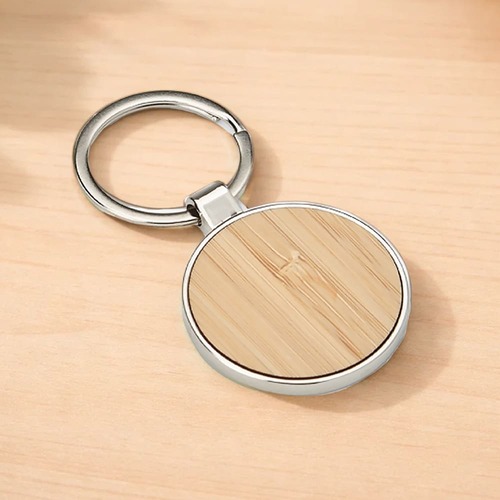 Chaveiro Eco-Híbrido Bamboo Circle