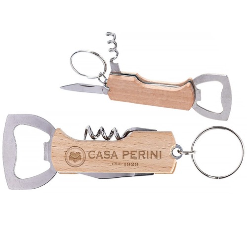 Chaveiro Gift Sommelier Rustic Multi-Tool