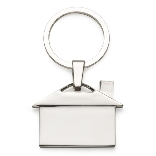 Chaveiro KeyPlace Casa Prateado Clássico