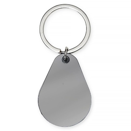 Chaveiro Rain Drop Grafite com Interior Color