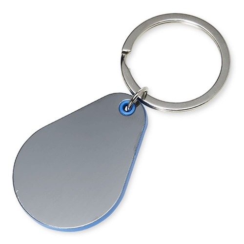 Chaveiro Rain Drop Grafite com Interior Color