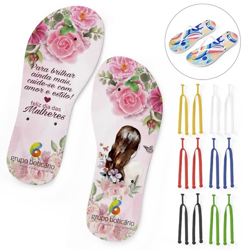 Chinelo Tahiti Sola Personalizável
