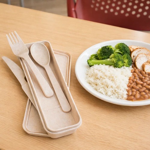 Conjunto de Talheres 3 Pieces Wheat