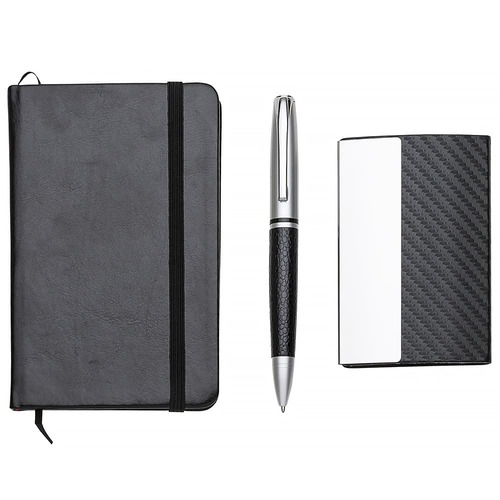 Conjunto Minimal Office 3 Peças com Estojo