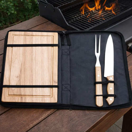 Conjunto Serrano BBQ 3 Peças e Estojo