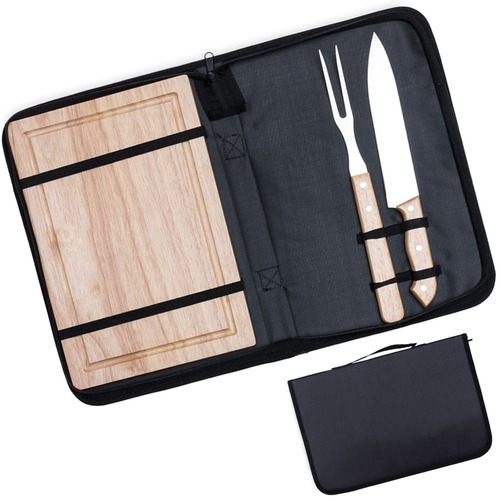 Conjunto Serrano BBQ 3 Peças e Estojo