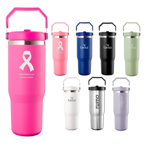 Copo Gigante Fresh 800ml Isolamento a Vácuo