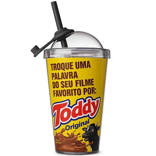 Copo Impact Parede Dupla Tampa Bola 540ml