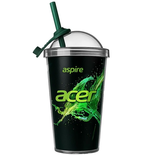 Copo Impact Parede Dupla Tampa Bola 540ml