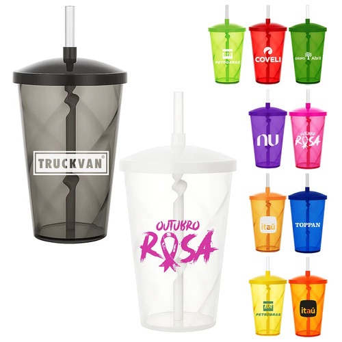 Copo Party Twister Cristal 700ml